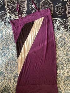 Stylish Purple Bodycon Mini Dress
