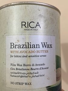 Rica Brazilian Wax With Avocados Butter