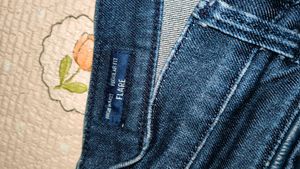 Dark Wash Flared Jeans