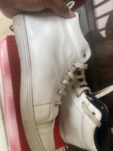 White High Top Sneakers