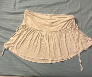 Flowy White Skirt