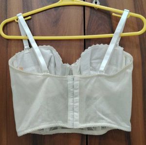 Off White Corset (bust 32-34)