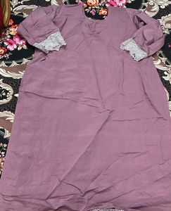 Elegant Sequined Kurta Set with Pants