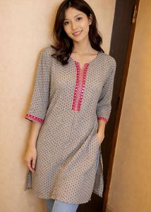 Stylish Printed Kurta