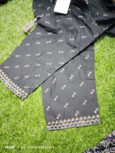 Stylish Black Printed Kurta Pure cotton
