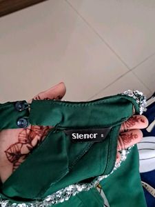 Dark Green Jumpsuit - SMALL