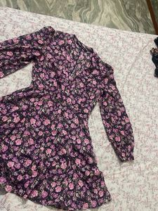 Zara Floral Print Dress