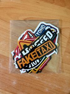 NEW Bike &amp; Car Vinyl Waterproof Stickers Pack