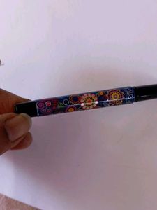 Floral Patterned Rollerball Pen