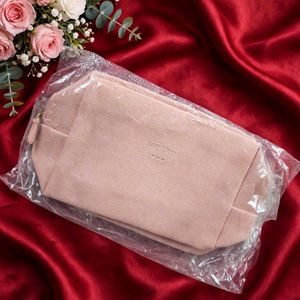 Cute Pink Cosmetic Bag