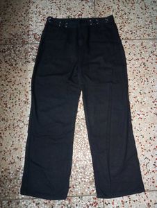 Classic Black Wide Leg Pants