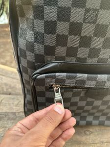Stylish Checkerboard Backpack