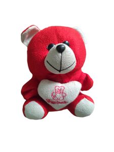 Cute Red Teddy Bear Plush Toy