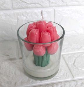 Tulip Jar Candle