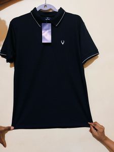 Men's Black Allen Solly T-Shirt new wth tag