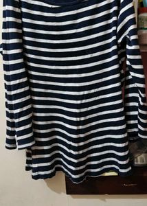 Striped Long Sleeve Top