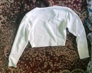 White Full Sleeve top&amp; blouse