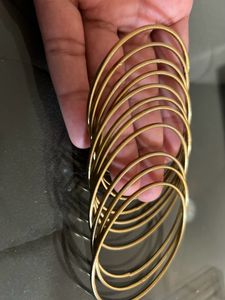 Gold Plated Bangels
