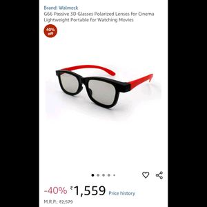 WalmeckG66 Passive 3D Glasses Polarized