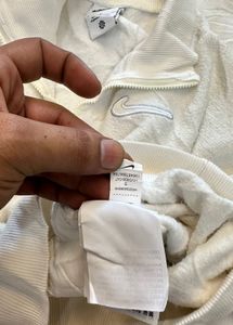 Nike Quarter Zip Cropped Sweatshirt