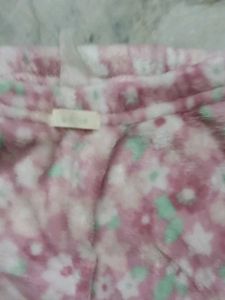 Cozy Floral Fleece Pajama Pants