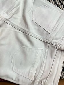 White Wide Leg Jeans