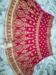 Beautiful Bridal Velvet Lahnga