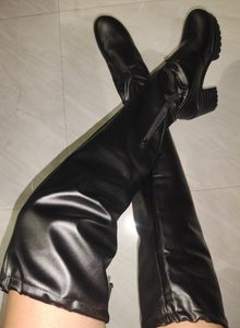 Black Above Knee Boots