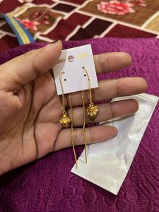 combo Elegant Gold Plated Drop Earrings