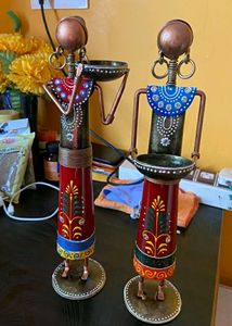 Hand-painted Narega Mazdoor Dolls