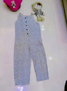 Polka Dot Styled Jumpsuit