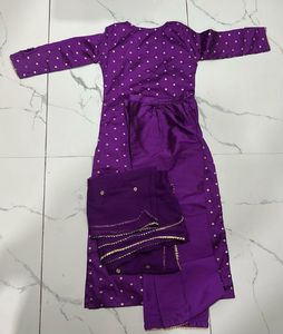 Vibrant Purple Kurta Set