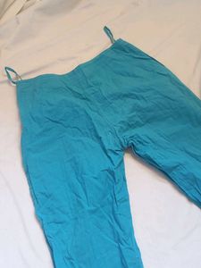 Teal Casual Pants