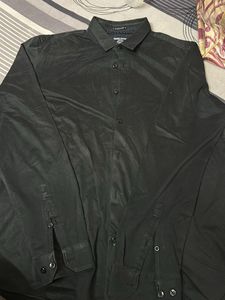 Classic Black Button-Up Shirt