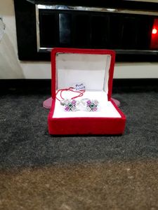 Colourfull Toerings Pure Silver (Wt: 5gm)