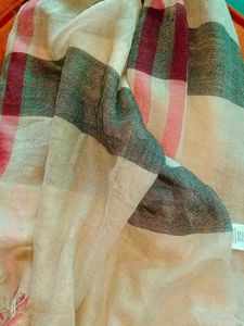 Authentic Burberry Silk/Cashmere Giant Scarf