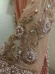 Exquisite Pearl Embellished Kurta set