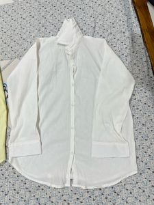 New Set of 2 Chic Yellow &amp; White Button-Up Shirts