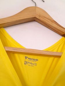 Yellow Casual T-Shirt (Women's)