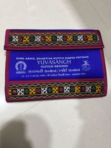 File With Handcrafted Kutchi mirror Work