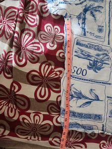 Men's White &amp; Blue Printed Shirt