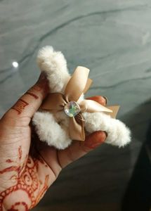 Adorable Plush Hair Clip