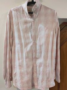 Men's Pink Casual Shirt