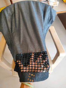 Elegant Sequin Saree