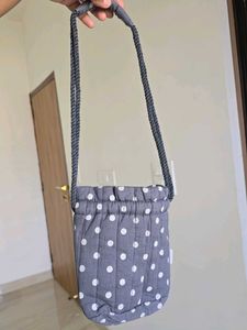 ZARA Polka Dot Potli Bag
