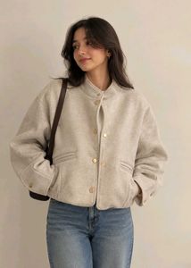 Champagne Beige cropped jacket