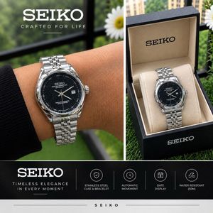 SEIKO OYSTER PERPETUAL DATEJUST STYLE WATCH ⌚🖤
