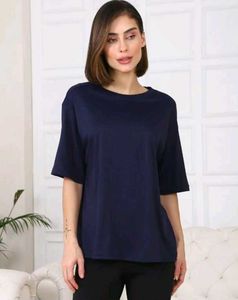 Shein Medium Length Drop Shoulder Back Cut-Out