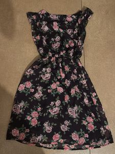 Floral Print Midi Dress