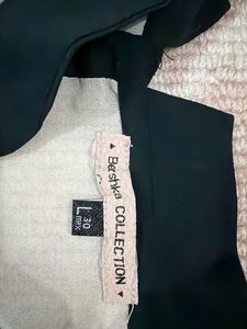 White Top with Peter Pan Collar